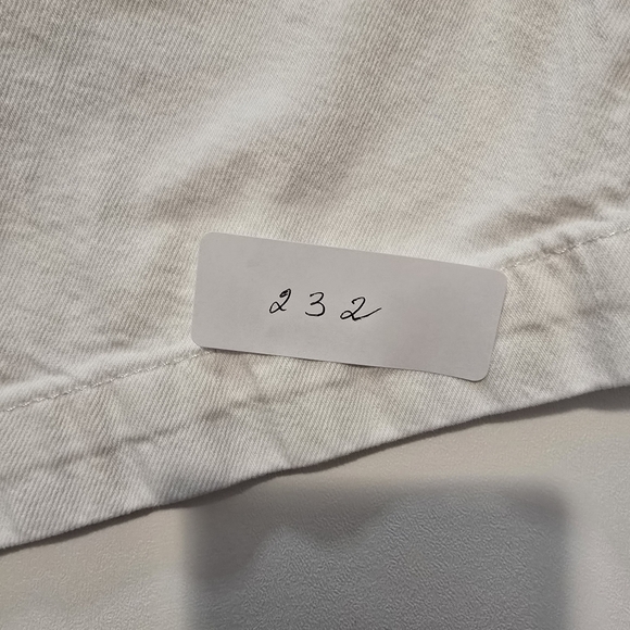 Madewell White Harlow Jean In White cotton Jeans & Denim Size 32 - Picture 16 of 16